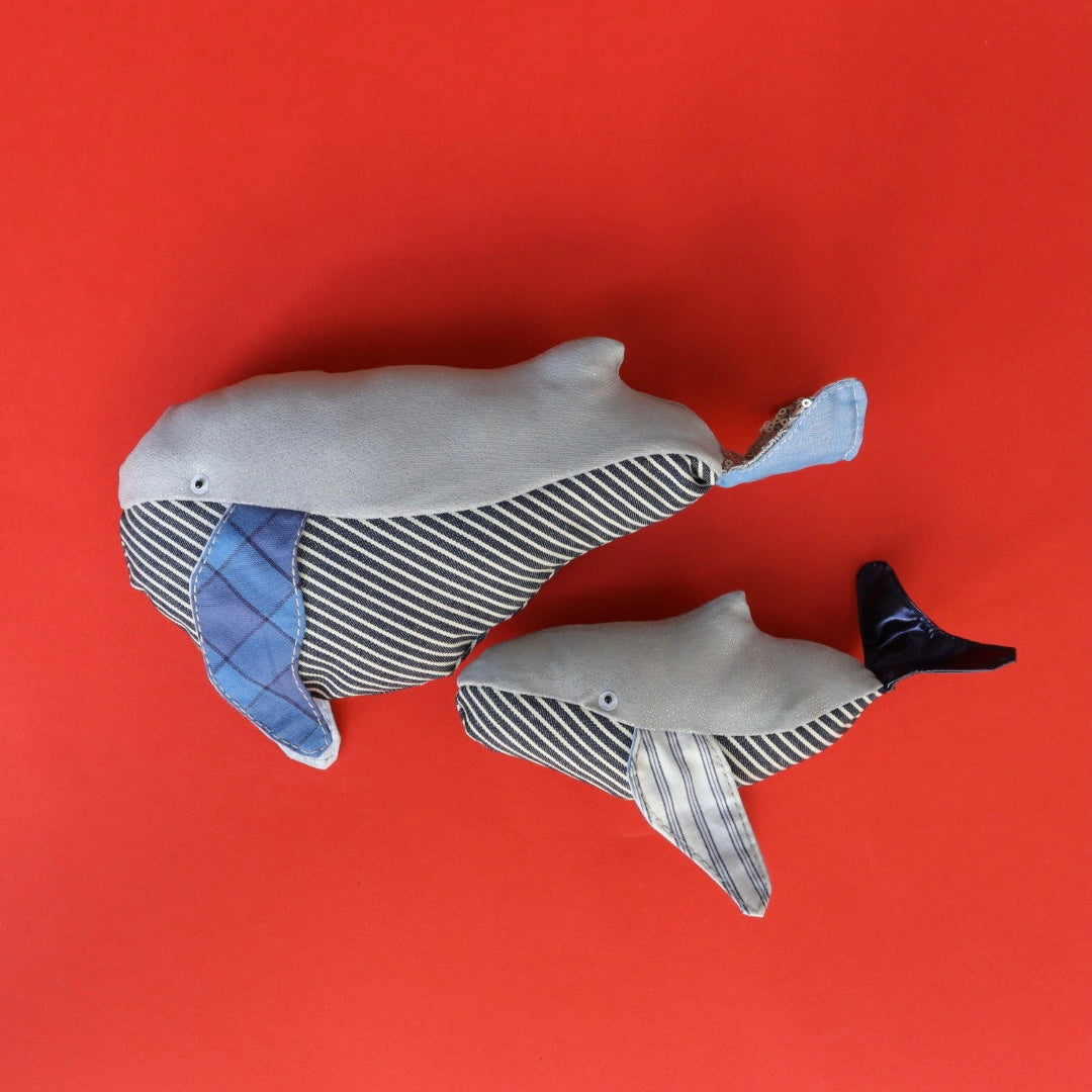 Ballena y ballenato