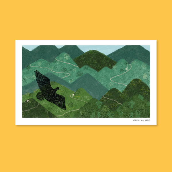 Afiche - Montañas