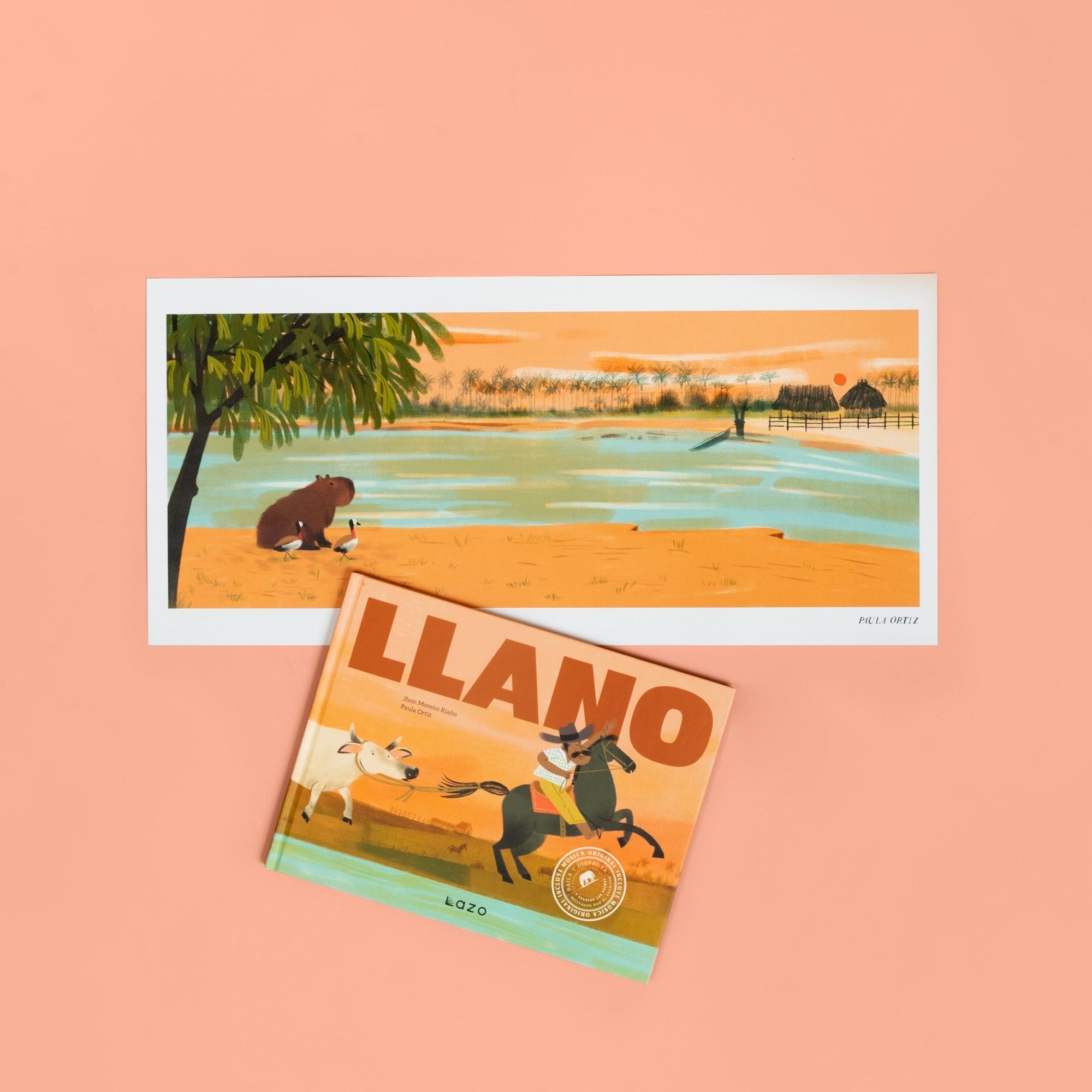 Llano + afiche chigüiro - Image 1