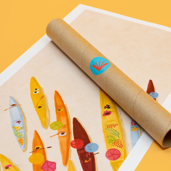 Afiche - Barcas del Chocó