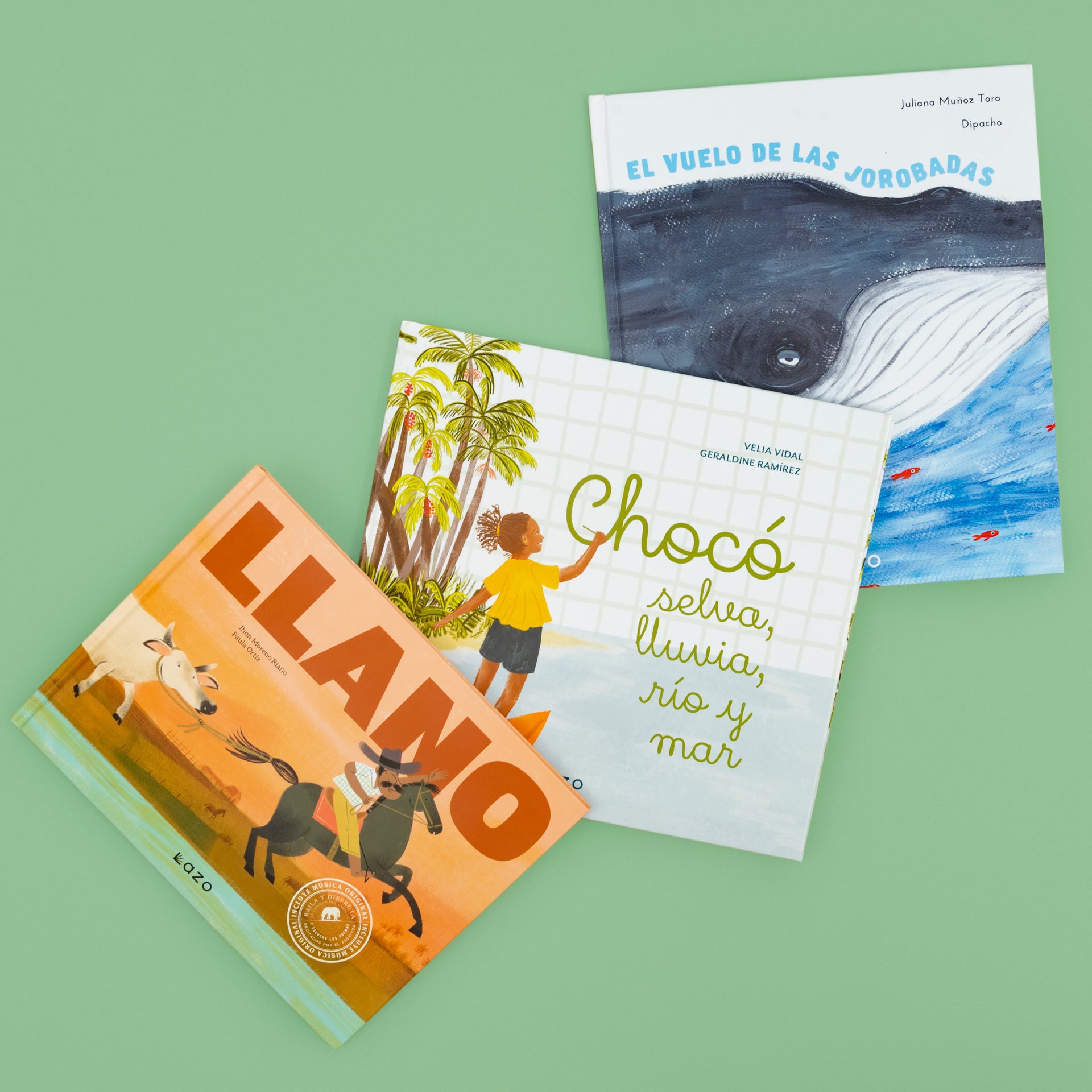 Kit 3 libros sobre Colombia