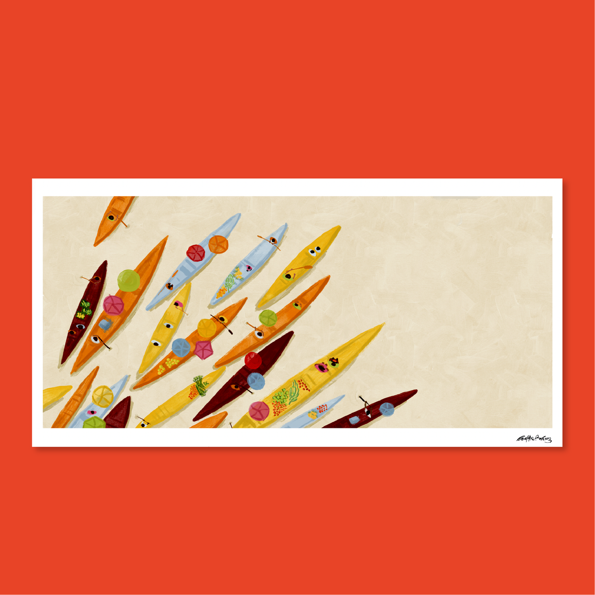 Afiche - Barcas del Chocó - Image 1