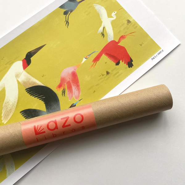 Afiche - Aves del llano